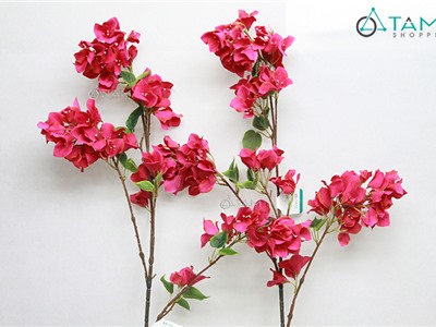 Cành hoa giấy giả màu hồng D100cm F-CHG-96